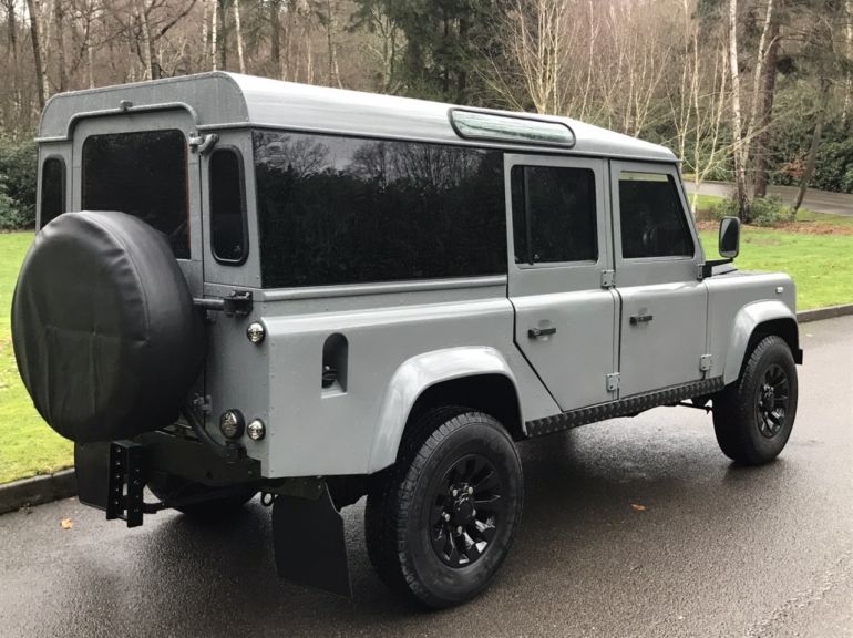 Used LAND ROVER DEFENDER 110 TDI *U.S.A EXPORTABLE , ONLY 58K*, GREY, 2 ...